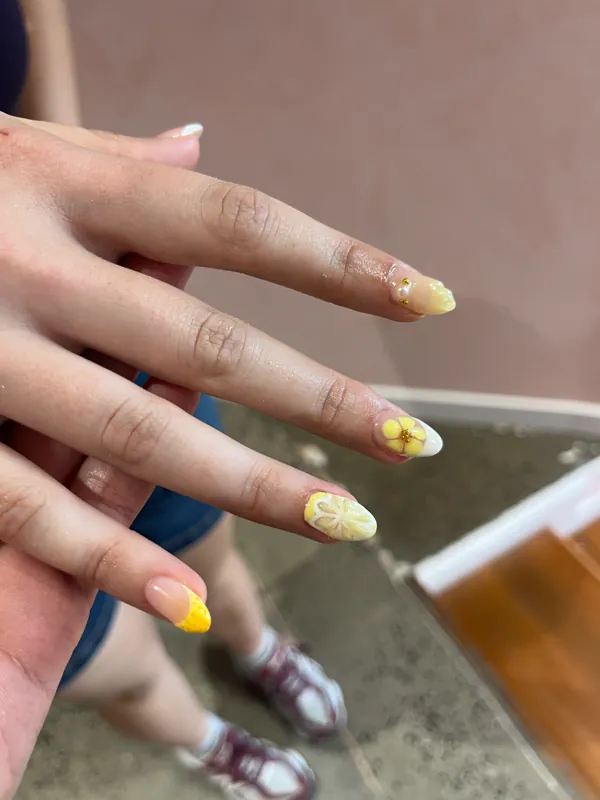 Nail art at Byron Beauty Bar